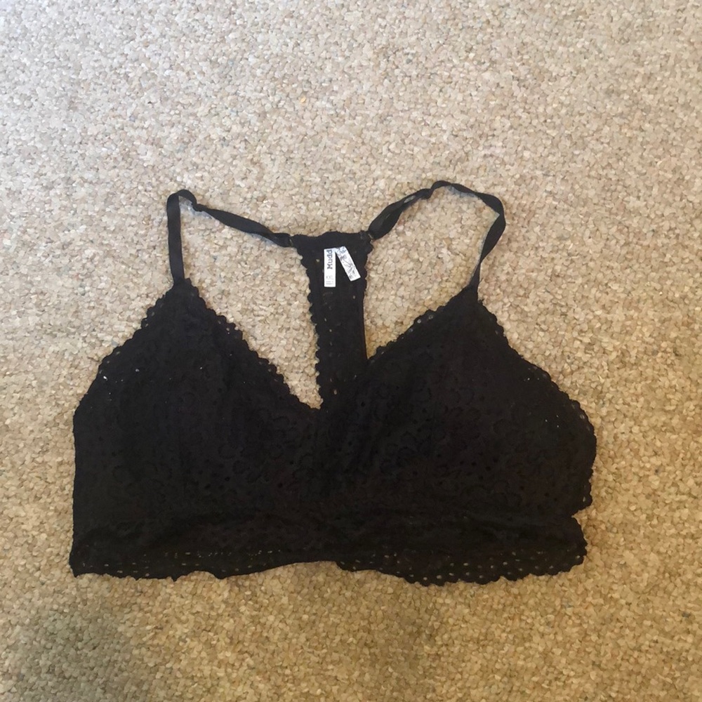 Black bralette